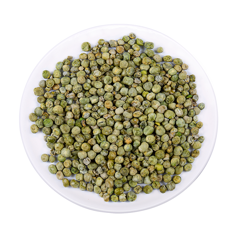 Ervilhas verdes desidratadas